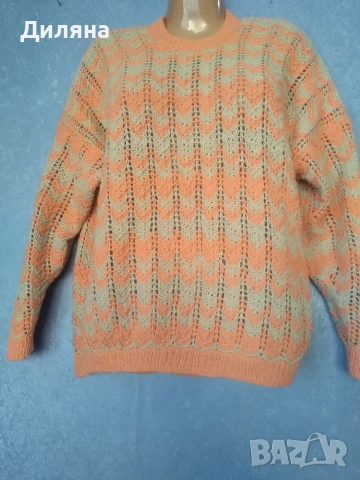 ръчно плетени блузи, снимка 4 - Блузи с дълъг ръкав и пуловери - 53811402