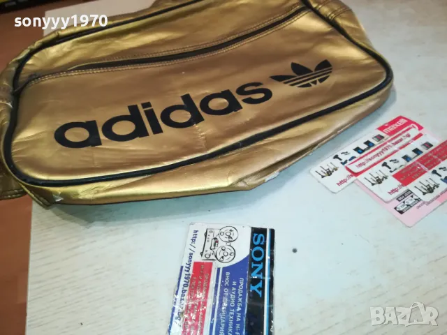 adidas-чанта цвят злато от германия 1212241803, снимка 5 - Чанти - 48324250