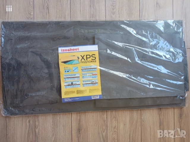 3 платна XPS подложка 5мм 50х100