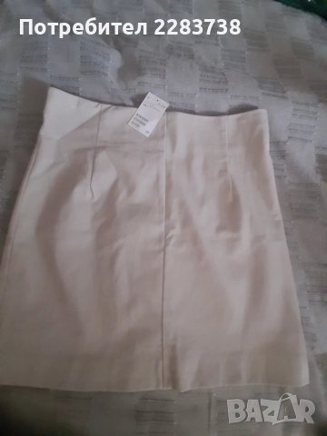 Нова кожена  пола, размер L, снимка 6 - Поли - 52062593