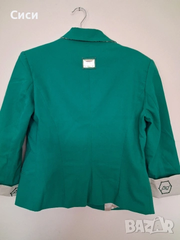 Дамско сако зелено, снимка 2 - Сака - 54190073
