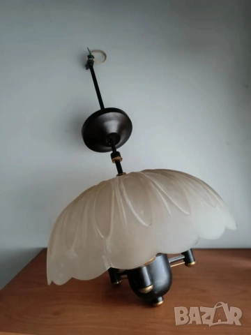 Полилей, ретро, здрав, снимка 2 - Лампи за таван - 51038764