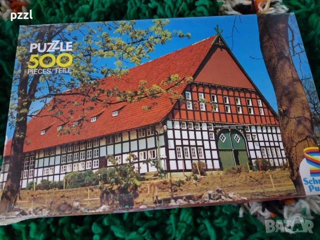 Пъзел "Maison Colombage” Schmidt 1988г. 500 части