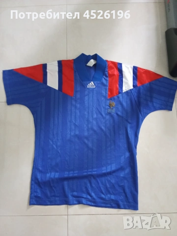 Уникална футболна фланелка Франция 93
