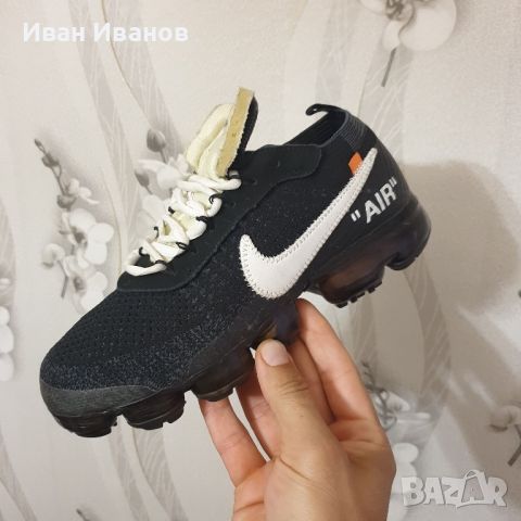 маратонки  -Nike Air VaporMax Off-White  номер 39,5-40 , снимка 3 - Маратонки - 37495541