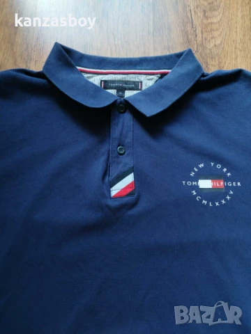 Tommy Hilfiger - страхотна мъжка тениска XL, снимка 3 - Тениски - 50449123