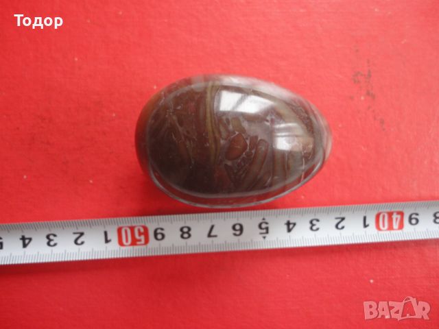 Яйце от камък минерал 4, снимка 1 - Колекции - 45731334