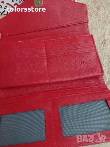 Червен портфейл Guess -SG232, снимка 5 - Портфейли, портмонета - 37642242