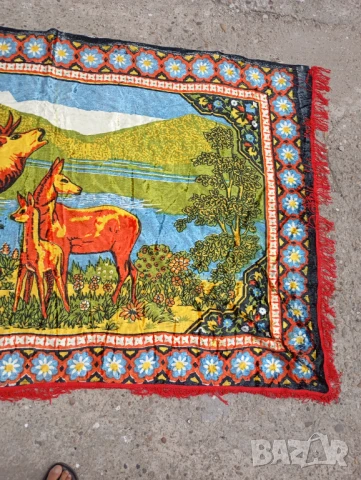 Стар ковьор,килим за стена, снимка 5 - Други ценни предмети - 51031940