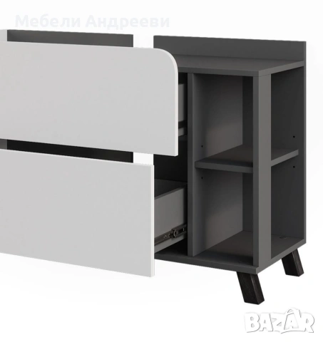 Шкаф за подмивка 100cm Vicco 8968, снимка 4 - Шкафове - 53766740