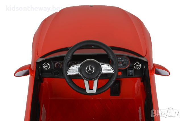 Акумулаторна кола Mercedes-Benz CLS 350 червен, снимка 8 - Детски велосипеди, триколки и коли - 46387291