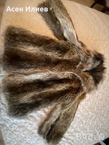 Дамско палто естествена кожа (лисица), снимка 6 - Палта, манта - 53206433