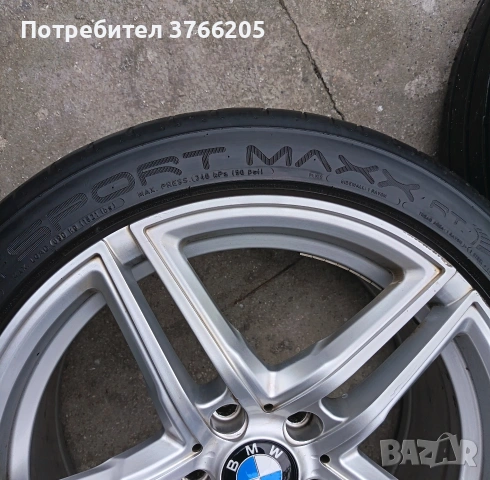 18ки джанти 5x120 BMW с летни гуми, снимка 4 - Гуми и джанти - 53446354
