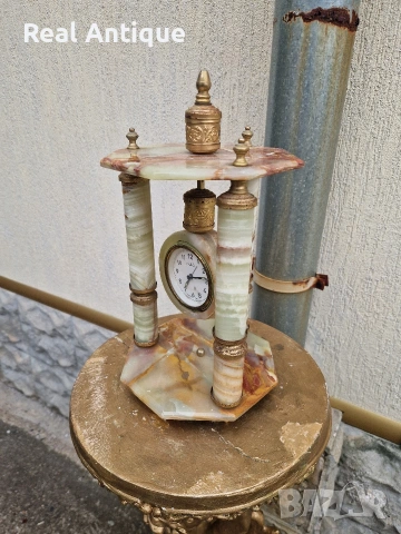 Уникален антикварен колекционерски каминен часовник RUHLA , снимка 5 - Антикварни и старинни предмети - 54214512