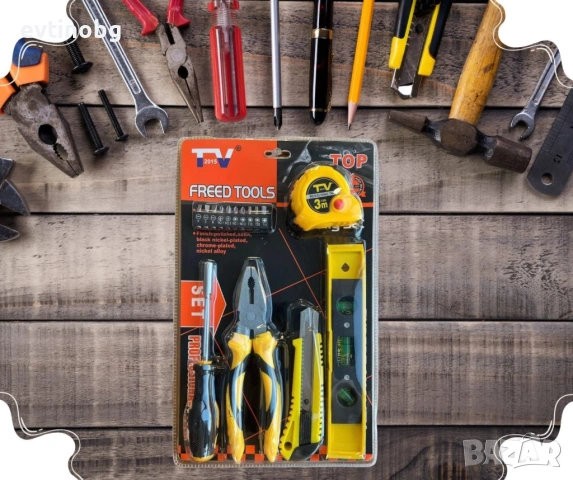 Перфектен комплект различни инструменти за всеки майстор, снимка 6 - Куфари с инструменти - 53801664