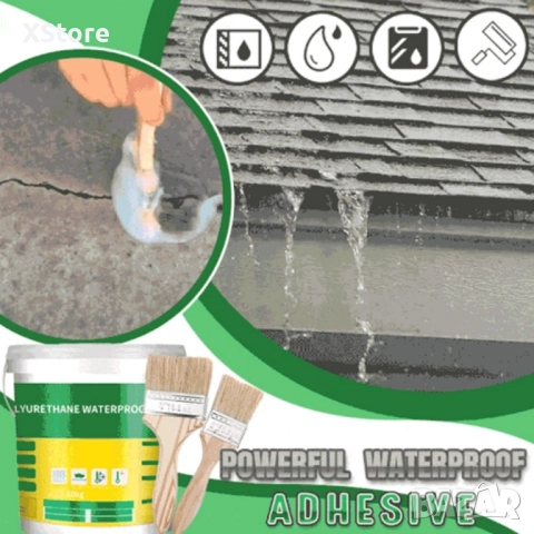 Водоустойчиво лепило за хидроизолация, нано спрей лепило против течове 30гр, снимка 3 - Други стоки за дома - 51921423