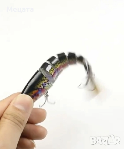 Изкуствени примамки 12 бр., снимка 3 - Стръв и захранки - 50926119