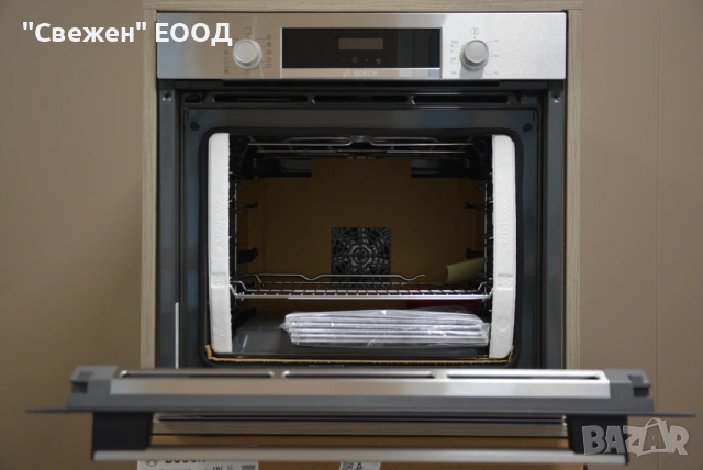 Bosch HBA574BS3 Фурна за вграждане, пиролиза, 3D HotAir, снимка 6 - Печки, фурни - 53333189