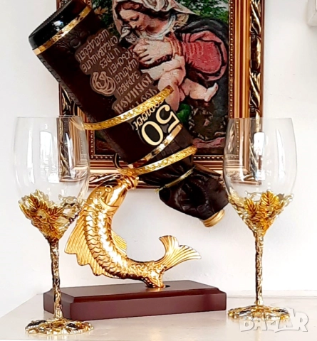 Златна риба - Подарък за 50 годишен юбилей, снимка 3 - Подаръци за юбилей - 48032194