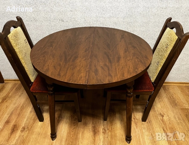 Трапезна маса разтегателна, снимка 5 - Маси - 53787959