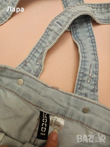 Син летен гащеризон H&M, снимка 2 - Гащеризони - 53803840