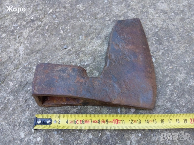 Османски кантар с топуз в Оки кована брадва и кука, снимка 13 - Антикварни и старинни предмети - 52263612