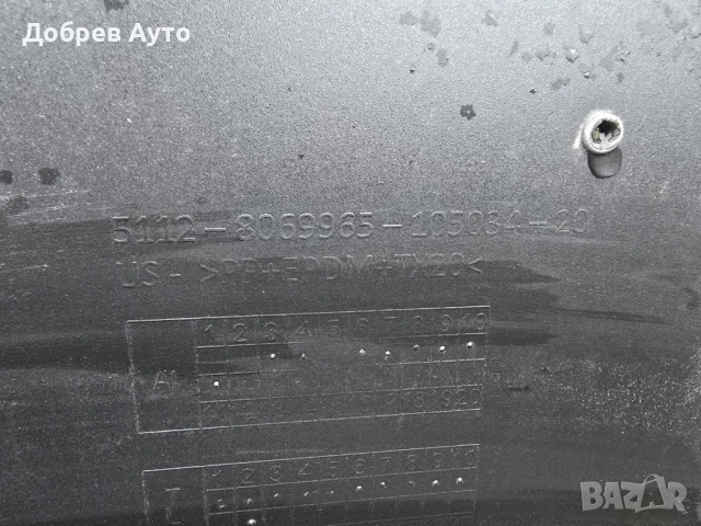 Задна броня за BMW X6M Competition G06 , снимка 7 - Части - 52350691