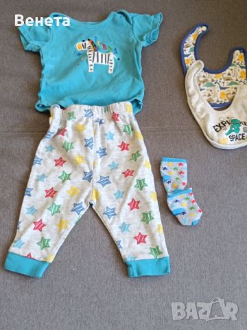Бебешки дрехи за момче,  размери от 6 до 9 и от 9 до 12 месеца , снимка 4 - Комплекти за бебе - 46446953