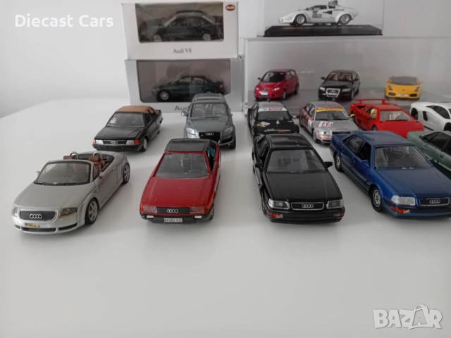 Audi Quattro, A4, V8 1:43 Schabak, Looksmart, Minichamps, Lambo, снимка 13 - Колекции - 51744852