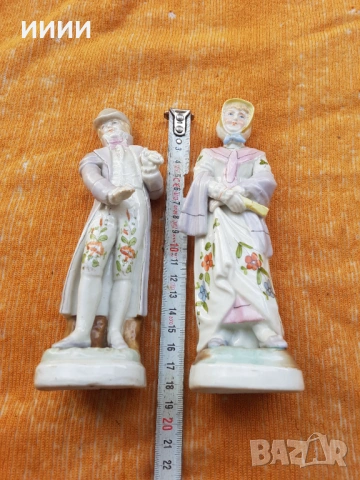 Порцеланова статуетка фигурка двойка , снимка 4 - Антикварни и старинни предмети - 53270588