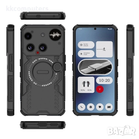 Butterfly Armor Магнитен калъф за Nothing Phone (3) 5G- PC + TPU, MagSafe, Охлаждащ дизайн, Вкл. Про, снимка 7 - Калъфи, кейсове - 52659453