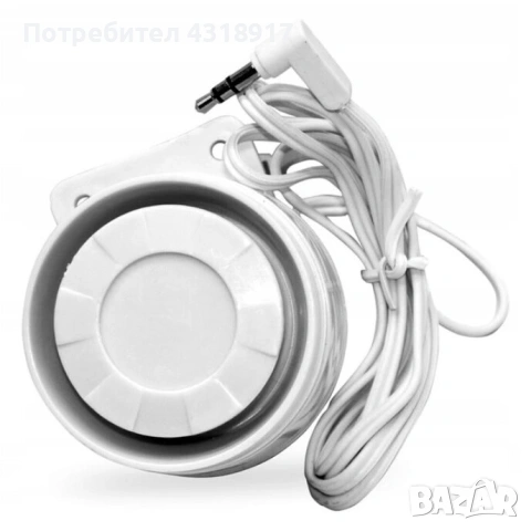 Безжична алармена система LCD 2.4" Wifi GSM, Onshop, Tuya Smart, 2xPIR, Бял, снимка 12 - Други - 54225917