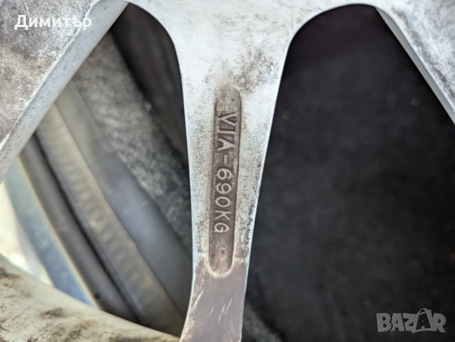 17′′ Японски джанти 'Kosei' за Fiat Grande Punto - 17x7JJ , снимка 5 - Гуми и джанти - 50571546