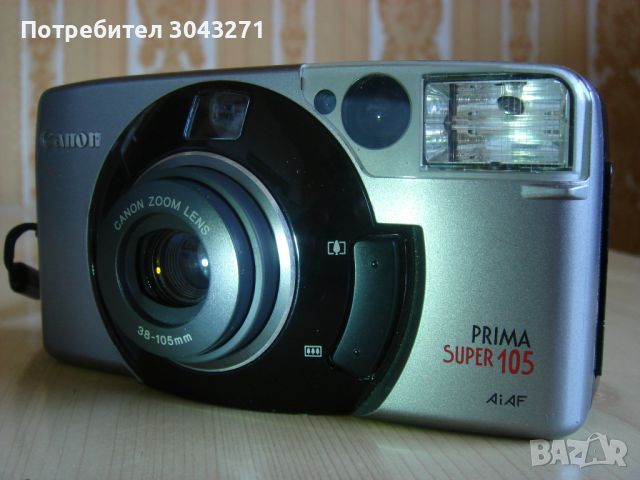 Canon prima super 105, снимка 8 - Фотоапарати - 46745964