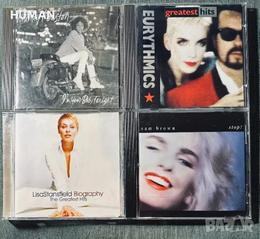 Whitney Houston-Eurythmics-Lisa Stansfield-Sam Brown, снимка 1 - CD дискове - 47623999