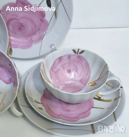 Руски порцелан Дулево , снимка 2 - Чаши - 53864637