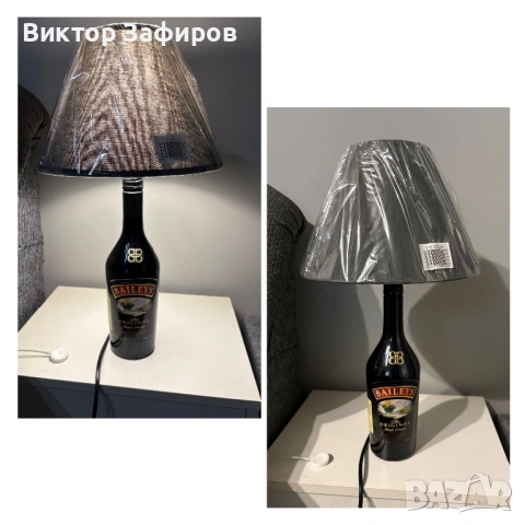 Настолни/нощни лампи ръчна изработка, снимка 2 - Настолни лампи - 53186123