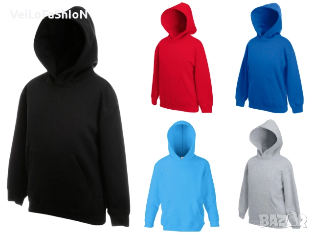 Нов детски суичър, различни цветове