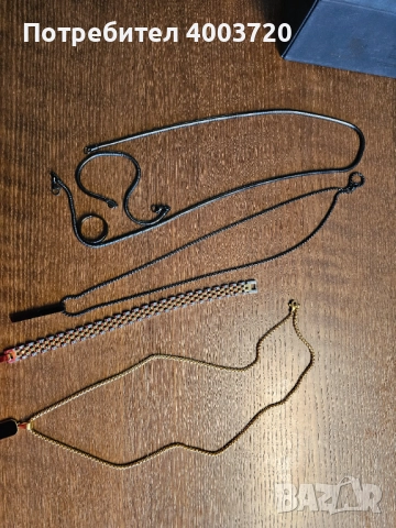 Комплект колиета, пръстен и гривна, снимка 2 - Колиета, медальони, синджири - 51858716