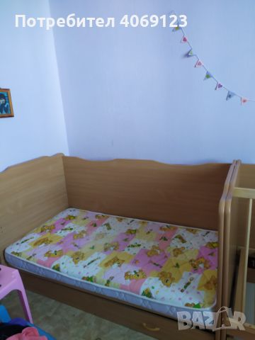 Детско легло с матрак , снимка 7 - Мебели за детската стая - 45324154