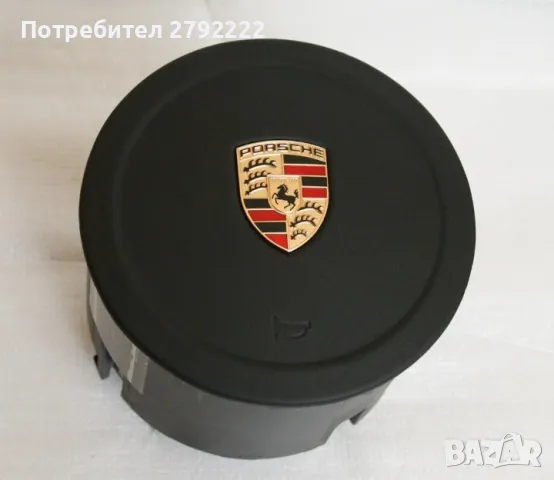 ЕМБЛЕМА ПОРШЕ ЕРБЕГ ORIGINAL PORSCHE  AIRBAG, снимка 4 - Аксесоари и консумативи - 47451957