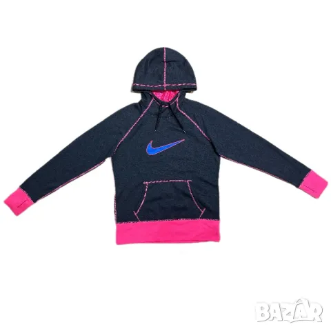 Оригинално дамско горнище Nike Swoosh | M размер, снимка 2 - Суичъри - 48789893