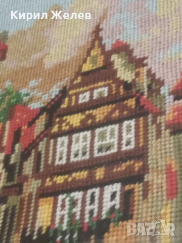 Гоблен в рамка 50498, снимка 9 - Гоблени - 52506553