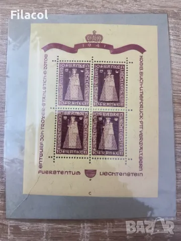 Лихтенщайн Madonna von Dux MNH блок