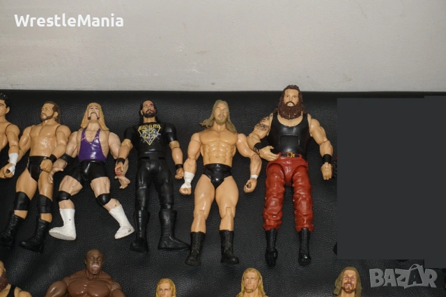 26 Кеч Фигури Iron Sheik/Braun Strowman/Kofi Kingston/Kurt Angle/Roderick Strong/TJP/CM Punk/Edge, снимка 3 - Колекции - 51856221