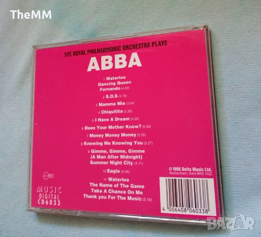 The Royal Philharmonic Orchestra Plays ABBA, снимка 4 - CD дискове - 46136836