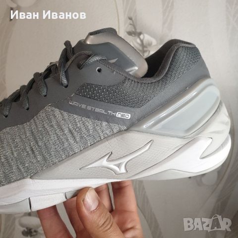 MIZUNO WAVE STEALTH NEO  номер 41 маратонки за хандбал / волейбол и др, снимка 12 - Маратонки - 45453408