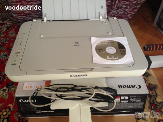 Принтер, копир, скенер Canon PIXMA MG2450, снимка 2 - Принтери, копири, скенери - 53878454