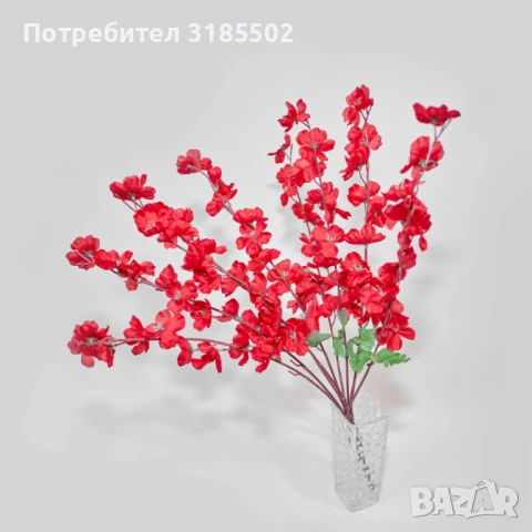 Изкуствени декоративни клонки с цветчета, снимка 6 - Изкуствени цветя - 51227173