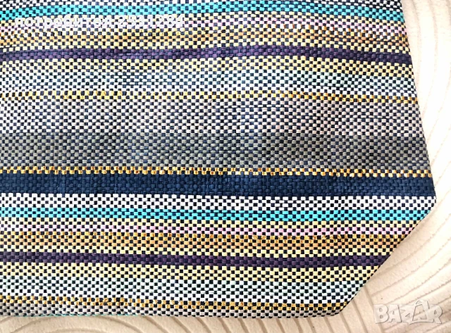 Нова дамска лятна чанта , плажна чанта, плетена чанта, снимка 4 - Чанти - 50753273